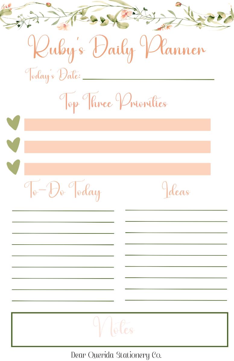 Daily Planner
