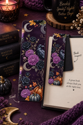 Dark Academia Black Crow Bookmark
