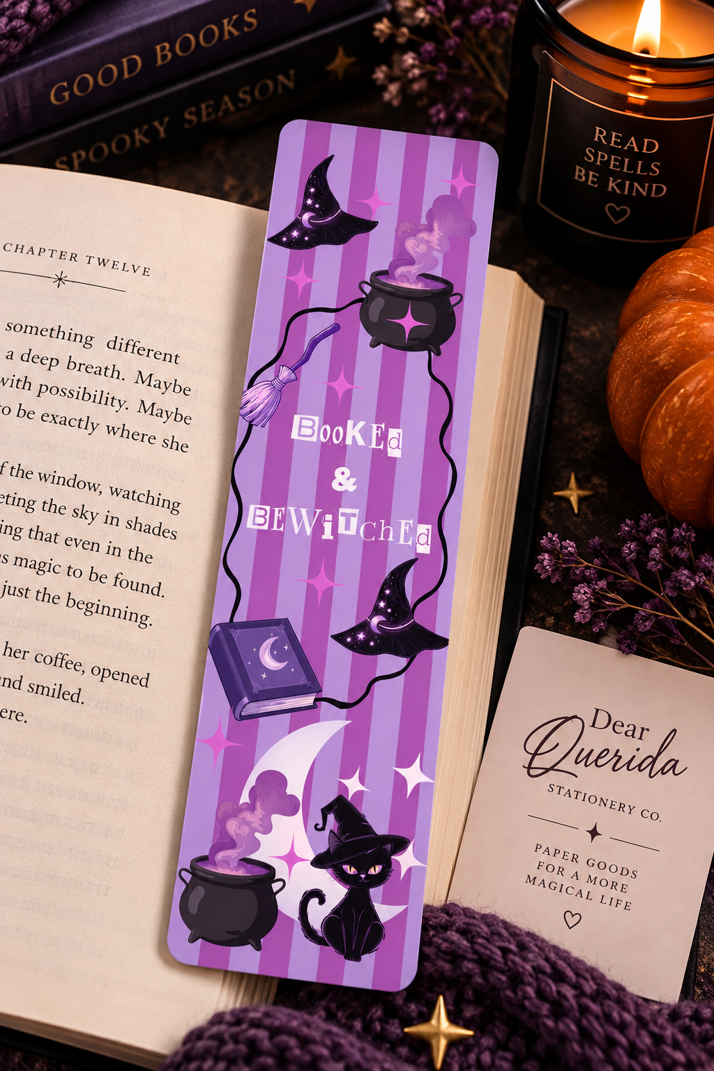 Booked & Bewitched Bookmark