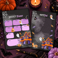 Haunted House Planner+Notepad Set
