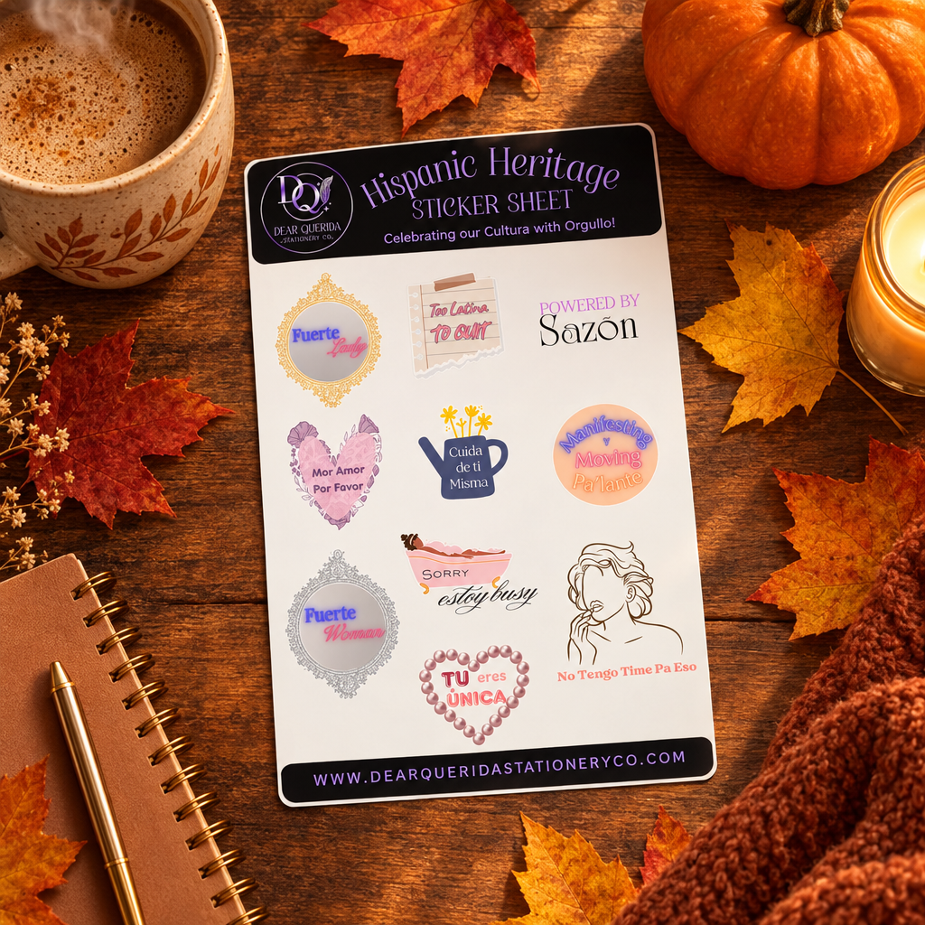 Hispanic Heritage Sticker Sheet